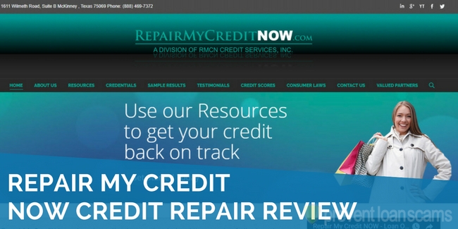 Repair My Credit Now Review 2018