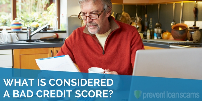 What is Considered a Bad Credit Score?