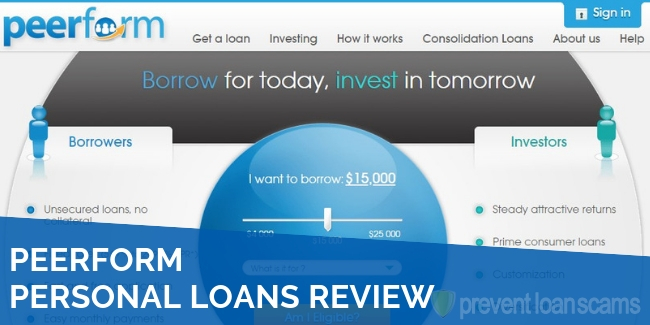 Peerform Personal Loans Review